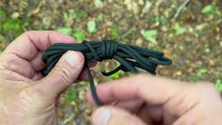 Storing Parachute Cord 550 and small Diameter Cordage [upl. by Ivel]