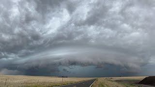 Weld county supercell June 8th 2024 [upl. by Etolas]