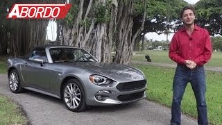 Fiat 124 Spider 2017  Prueba A Bordo Completa [upl. by Adnwahs867]