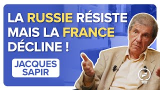 LÉCONOMIE RUSSE NE SEST PAS EFFONDRÉEMAIS LA NÔTRE VA MAL   Jacques Sapir [upl. by Hutner]