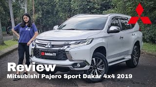 Review Mitsubishi Pajero Sport Dakar 4x4 2019 With Angel Autofame [upl. by Eentirb]