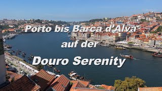 𝟒𝐊  Trailer  Kreuzfahrt auf dem Douro mit der Douro Serenity [upl. by Htennek703]