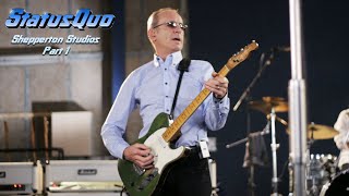 Status Quo Reunion Shepperton Studios Part 1 [upl. by Lever]