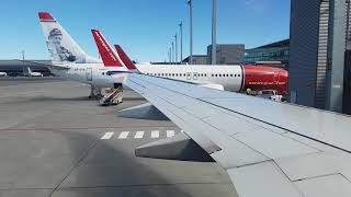 FULL FLIGHT  Oslo to Bergen Norwegian Boeing 737800 [upl. by Ziana]