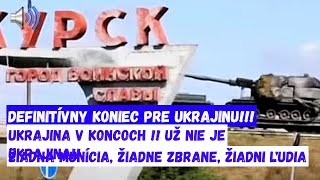 UKRAJINA V KONCOCH  Už nie je UkrajinaŽiadna munícia žiadne zbrane žiadni ľudia [upl. by Ollopa]