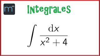 Integral de tipo arcotangente integrales racionales [upl. by Lorelei]