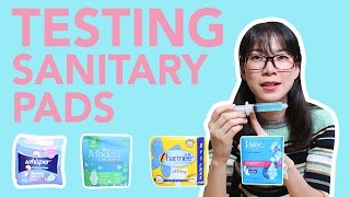 Testing Sanitary Pads [upl. by Sylas]