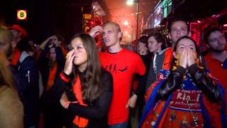 Tilburgse Oranjesupporters berusten in verlies halve finale [upl. by Dimitry499]