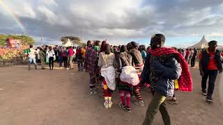 Samburu Cultural Festival Music Dance Sunset Sundowner Traditional Yare Maralal Camel Derby [upl. by Peonir696]