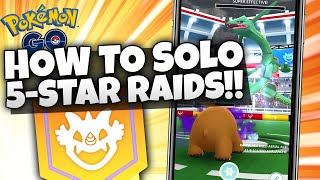 HOW TO SOLO LEGENDARY FIVESTAR RAIDS in Pokémon GO Easy Guide for Next Level Raiding [upl. by Pangaro908]