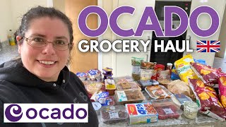 OCADO Grocery Haul  British Food Delivery Shopping Service  Daylesford  MampS  JOS ATKIN [upl. by Nnylaehs]