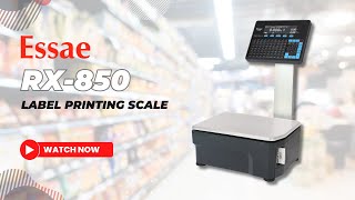 Essae Label Printing Scale [upl. by Ann]