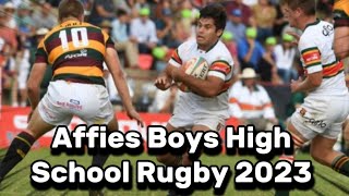 Affies Boys High School Rugby 🏉 2023  Highlights Tries amp Greatest Moments rugby motivation [upl. by Anir701]