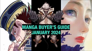 Manga Buyers Guide  Notable New Releases for January 2024 [upl. by Zebedee]