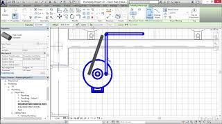 Revit Plumbing tutorials  05 07 Exploring piping systems [upl. by Arola]