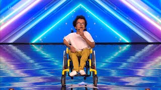 Britains Got Talent 2022 13Year Old Dante Marvin Audition Full Show w Comments S15E02 [upl. by Hintze]