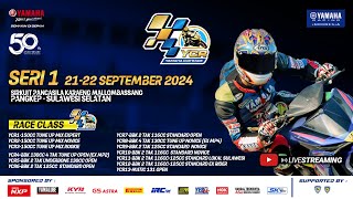 Yamaha Cup Race Round 1 Pangkep 22 Sep 2024 [upl. by Mandy513]