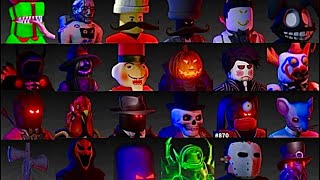 ALL 65 KILLERS INTRO  Survive The Killer Roblox 🔪 [upl. by Edson]