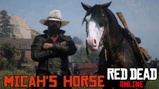 Baylock Micahs Horse in Red Dead Online [upl. by Amian]