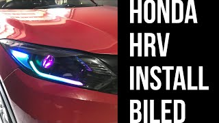 Honda HRV Install Biled [upl. by Eiuqnom562]