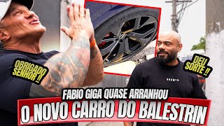 FABIO GIGA QUASE RALOU O NOVO CARRO DO JULIO BALESTRIN [upl. by Ballman210]