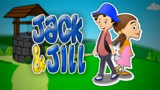 Jack And Jill  Nursery Rhyme With Lyrics  Popular English Rhymes For Kids [upl. by Annirak]