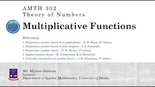 Multiplicative Functions  Part1  Arithmetic function  Eulers phi function totient function [upl. by Oyek10]