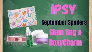 IPSY September 2024 SPOILERS Glam Bag amp BoxyCharm [upl. by Chace]