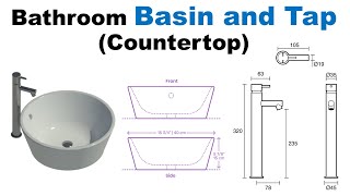 Create Basin and Tap Countertop Revit Family [upl. by Arimaj261]