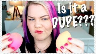 IS IT A DUPE Real Techniques VS Beauty Blender [upl. by Aenil]