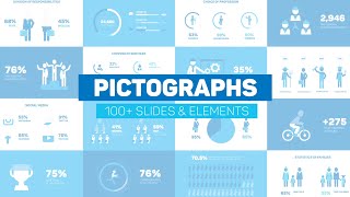 Pictogram Infographics After Effects Template ★ AE Templates [upl. by Ailerua73]