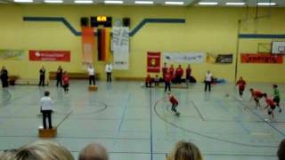 Letzte Minute im Finalspiel DTB Pokal Völkerball der Damen 2011 [upl. by Dranreb]