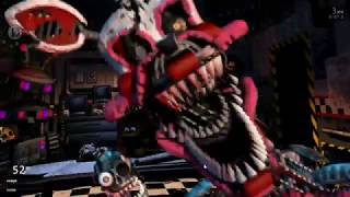 Ultimate Custom Night  Nightmare Mangle Jumpscare [upl. by Ytisahc]