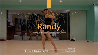 Randy quot Bicycle Ride  Vybz Kartel Bunji Garlin Soca quot En Dance Studio SHIBUYA SCRAMBLE [upl. by Espy]