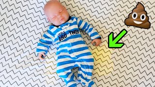 Silicone Baby Exploding Diaper Changes Video Compilation [upl. by Hildagarde372]