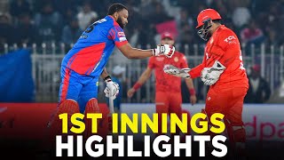 PSL 9  1st Innings Highlights  Islamabad United vs Karachi Kings  Match 24  M2A1A [upl. by Nivart77]