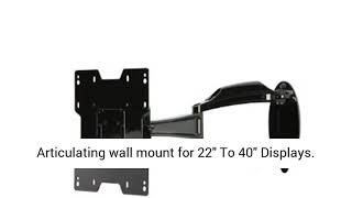 Peerless SA740P Articulating LCD Wall Mount for 2240 Inch LCD Screens [upl. by Henrieta]