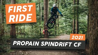 First Ride  Propain Bikes Spindrift CF 29 2021  Downhill und Uphill [upl. by Ayifa]