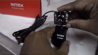 Intex Webcam IT305WC Unboxing With Video Testing [upl. by Raseda150]