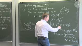 Spectra and perturbation theory  L08  Frederic Schuller [upl. by Lareena193]