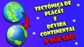 teoria da Deriva Continental e tectonica de placas  entenda agora [upl. by Cleasta]