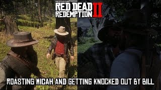 Red Dead Redemption 2  Antagonizing and Roasting Micah [upl. by Avahc]