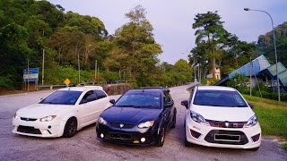 Iriz touge Genting Sempah uphill [upl. by Gannes170]