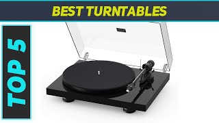 5 Best Turntables in 2024 [upl. by Yerffoeg]