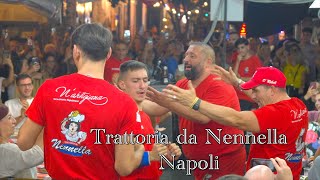 The most famous restaurant in Naples and you must try Trattoria da Nennella  Naples  Italy [upl. by Sweet]