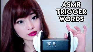 ASMR Curing Tingle Immunity with the Best Trigger Words [upl. by Ayik861]