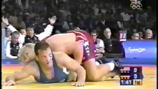 Brandon Slay vs Leipold Pt1 2000 Olympic Finals [upl. by Nnalatsyrc673]