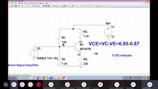 LTspice simulationComplete Amplifier Analysis [upl. by Farika]