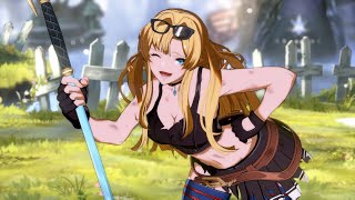 Crimson Bomber Zeta New Costume All IntrosOutrosSupers 4K  Granblue Fantasy Versus Rising [upl. by Euqinahs]