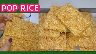 POP RICE  using leftover rice  easy to make [upl. by Olra75]